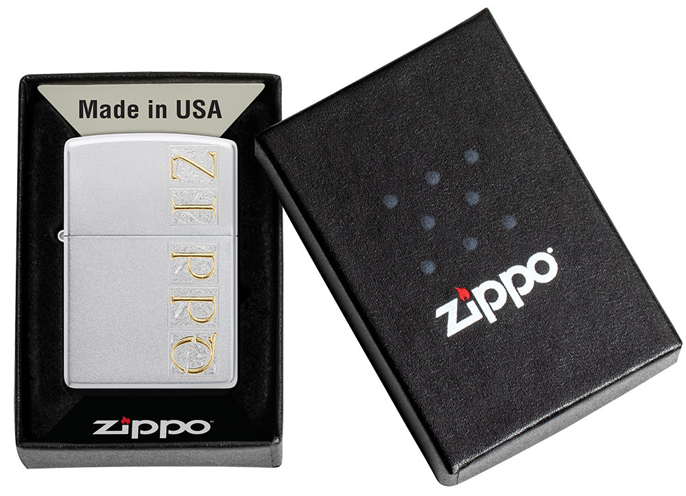 Motif Monogramme Zippo