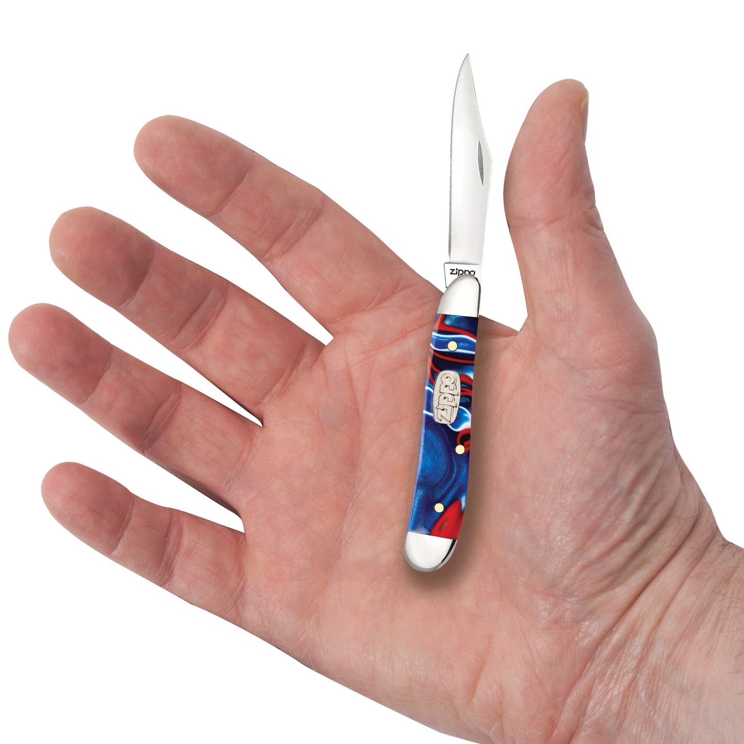Red, White and Blue Kirinite™ Peanut