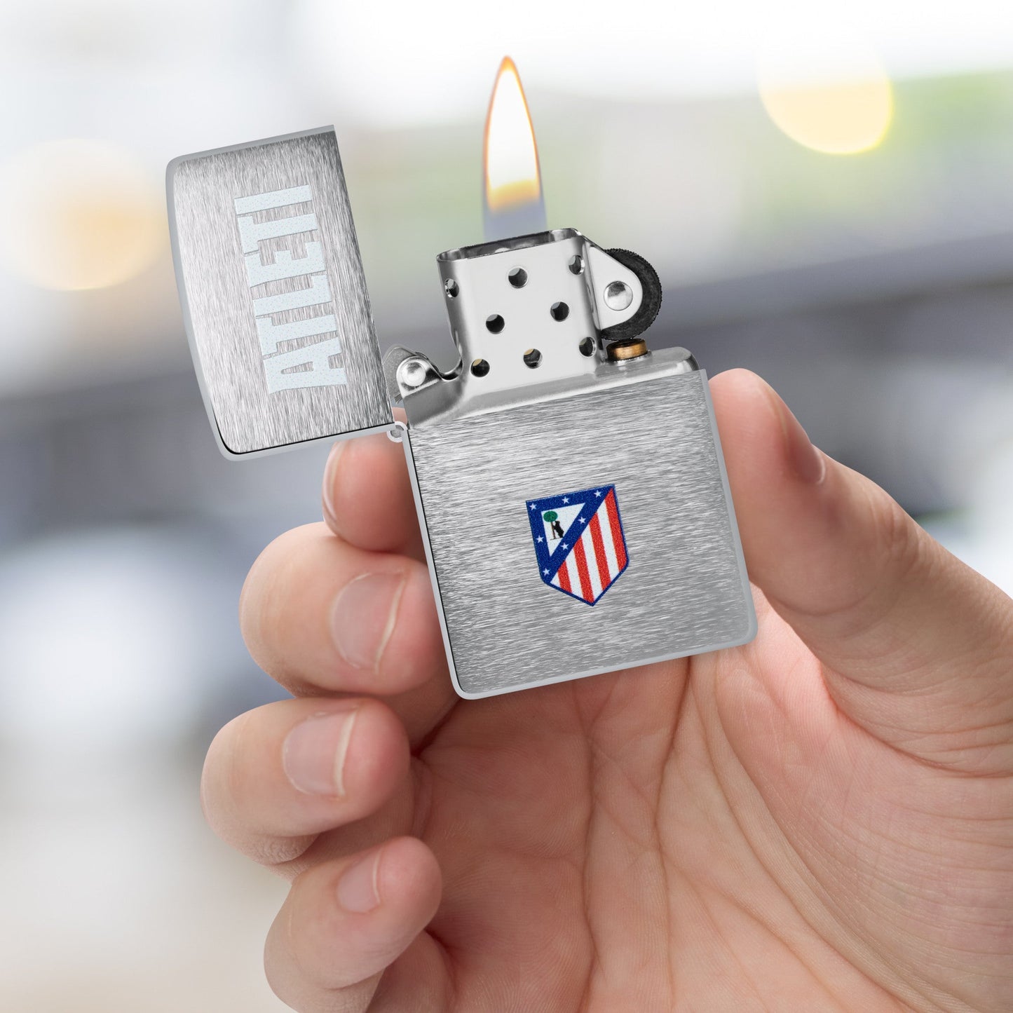 Motif Atleti chrome, Atlético de Madrid