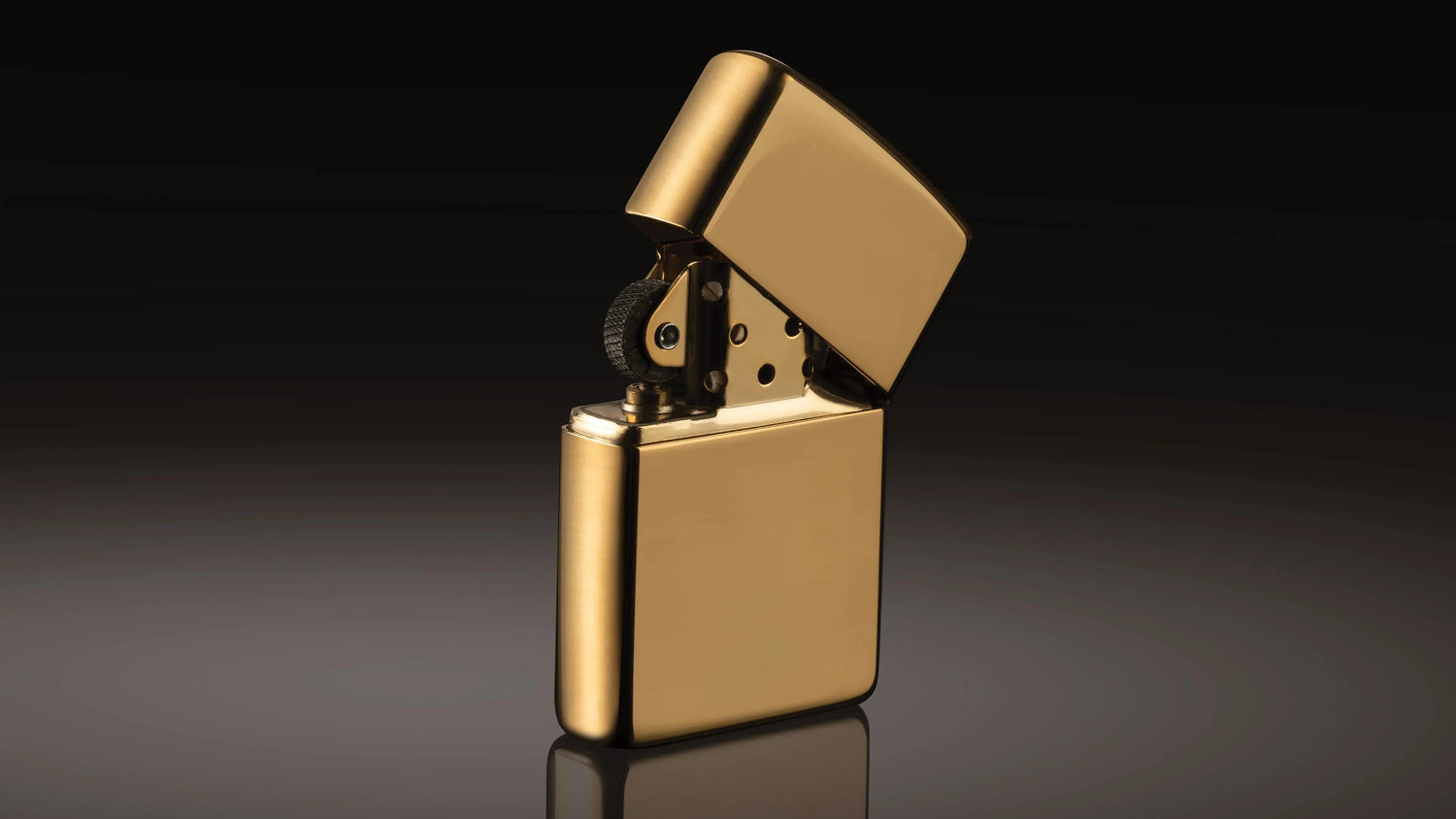 Briquet en or
