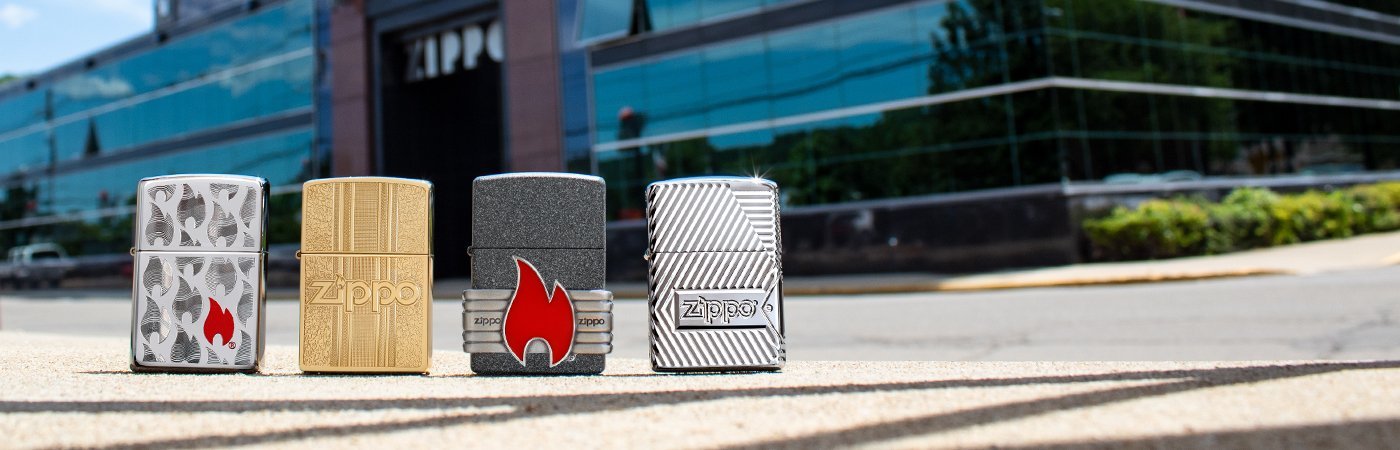 Banner for the Logo Zippo collection