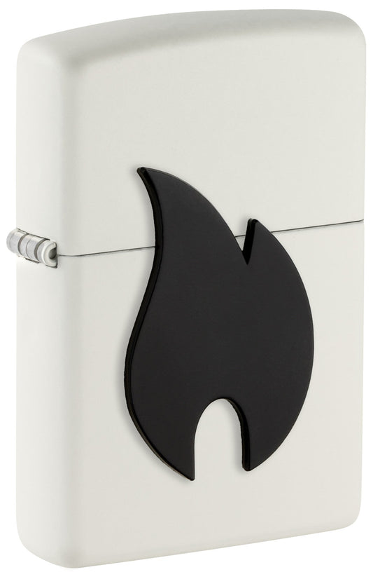 Emblème de flamme noire