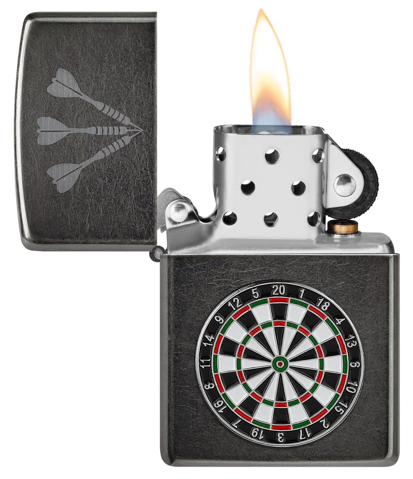 Motif cible de fléchettes