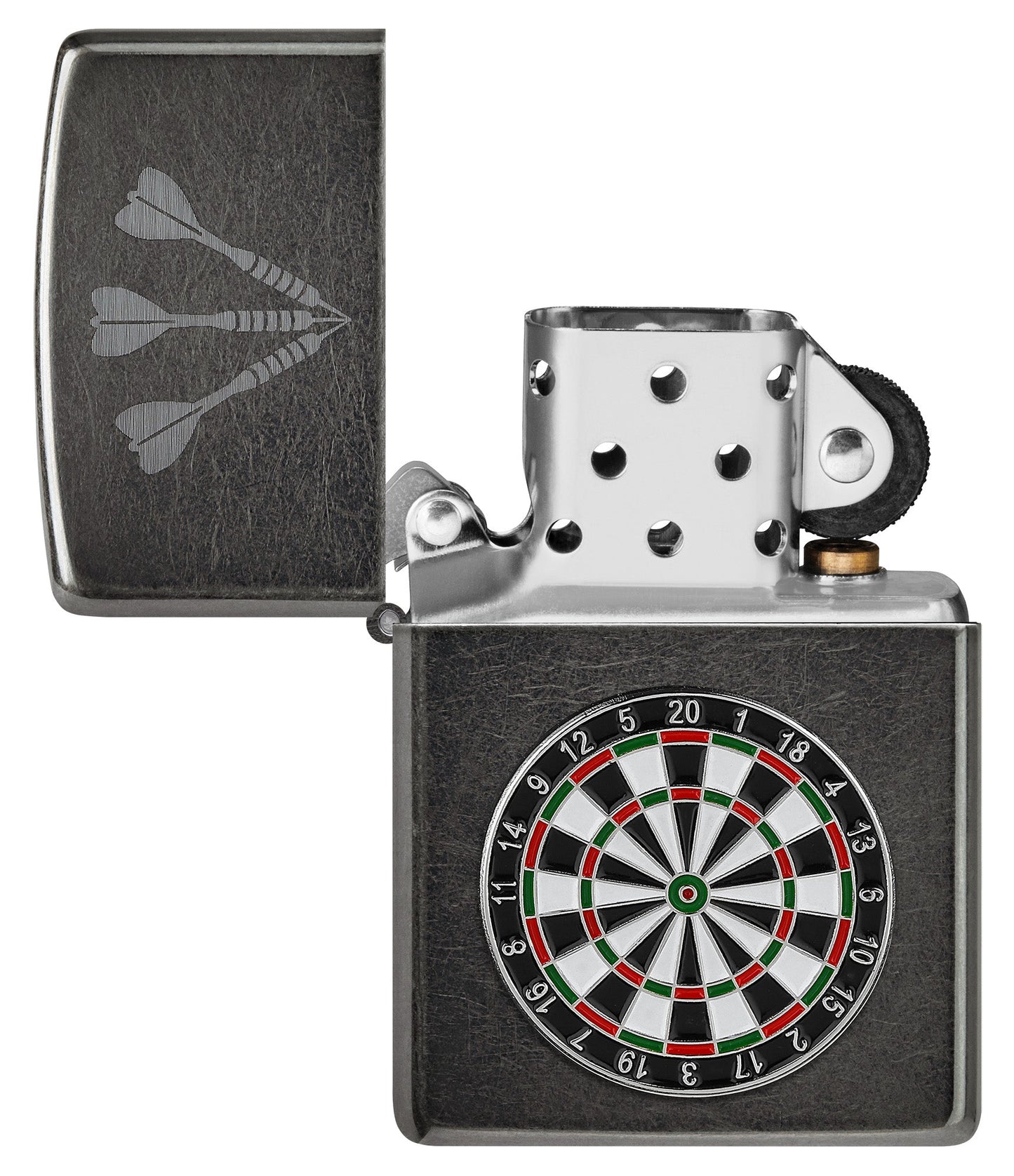 Motif cible de fléchettes