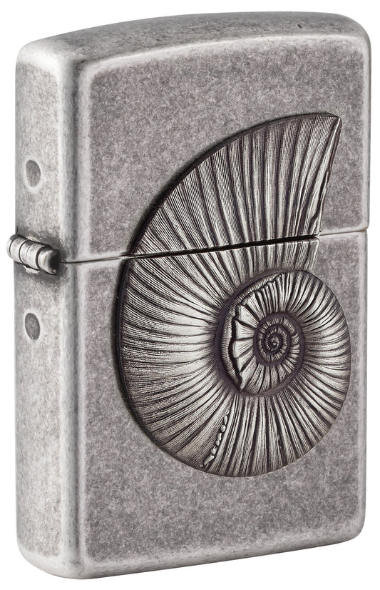 Motif coquillage fossilisé