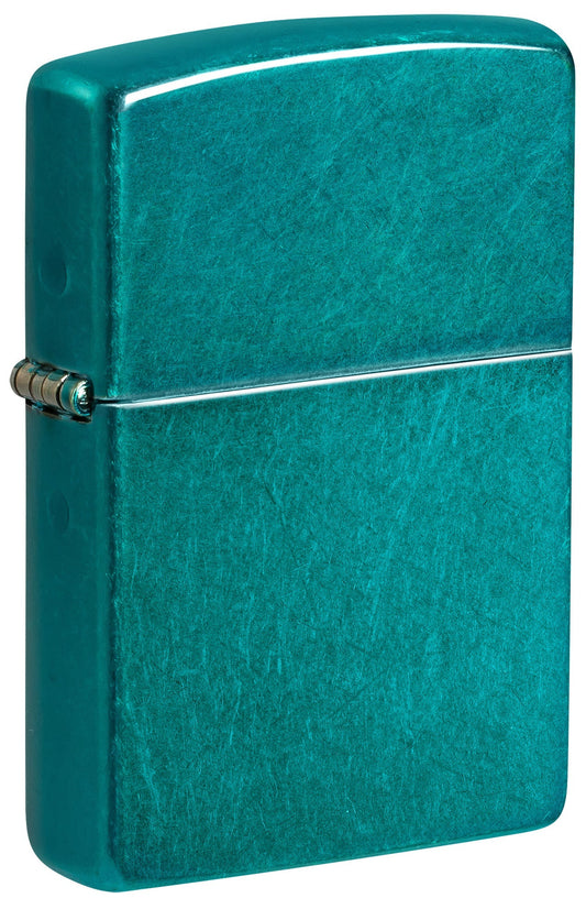 Classique Bleu sarcelle gourmand - Gravure - Chrome