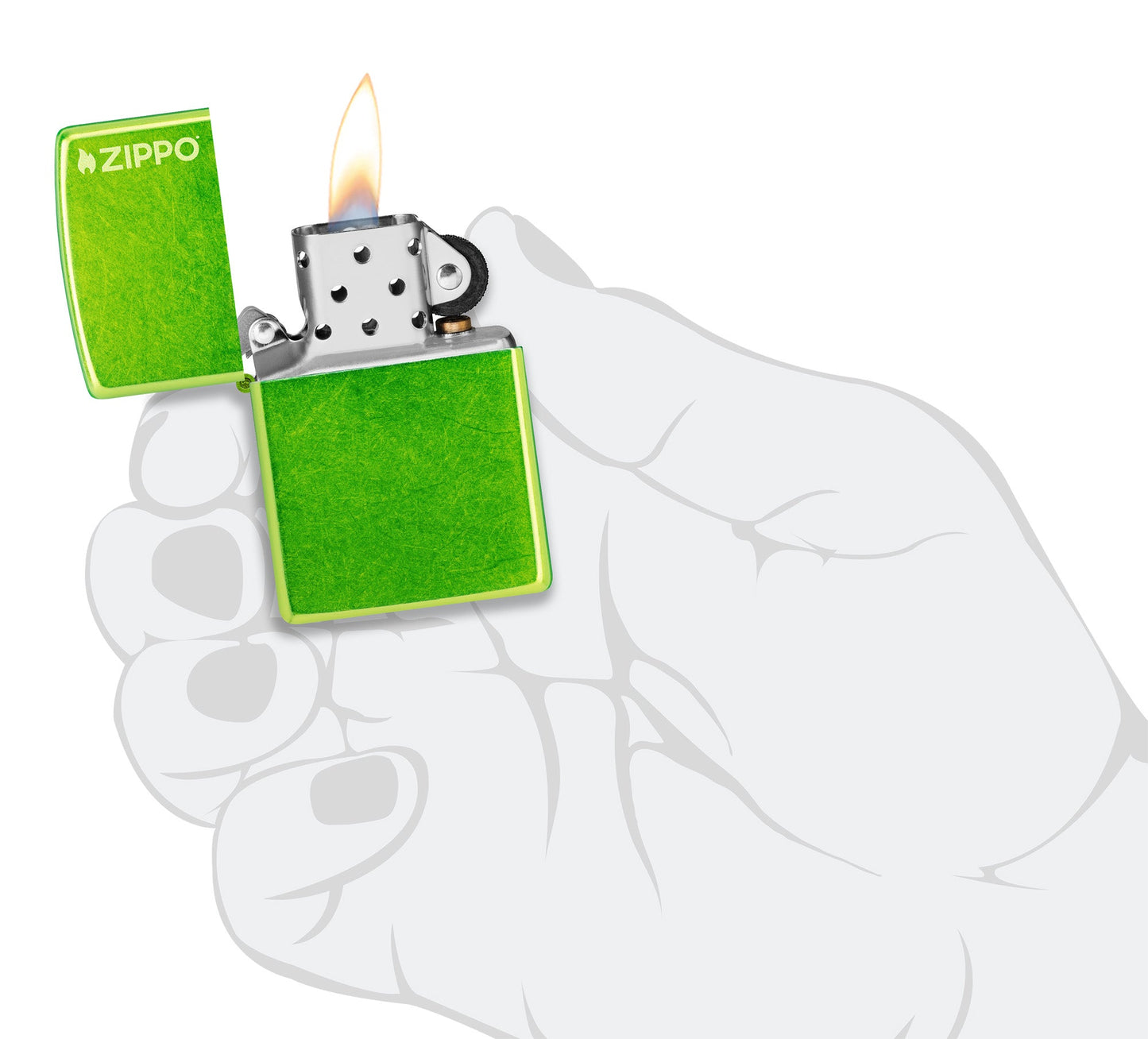 Modèle classique Graphique avec logo Zippo