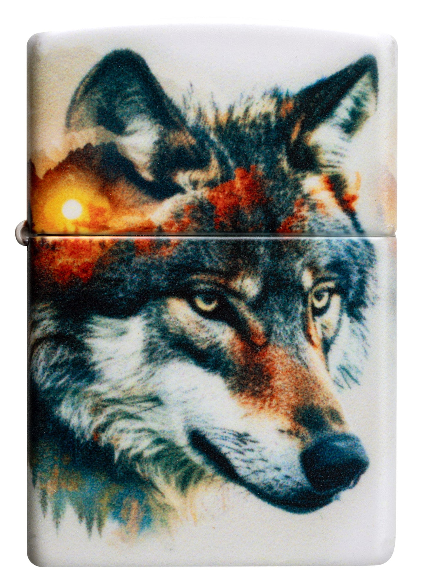 Modèle Loup à l'aquarelle