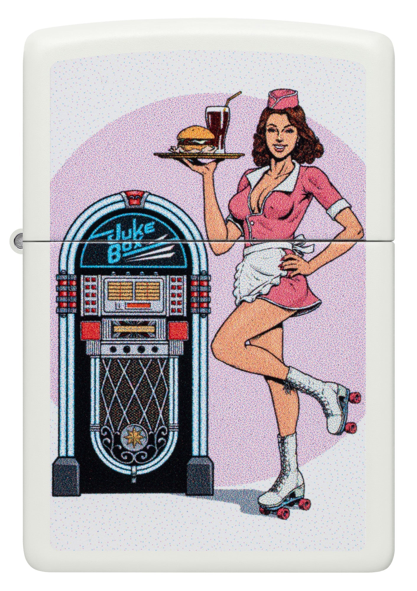 Modèle Serveuse en patins