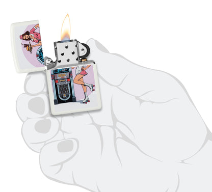 Modèle Serveuse en patins