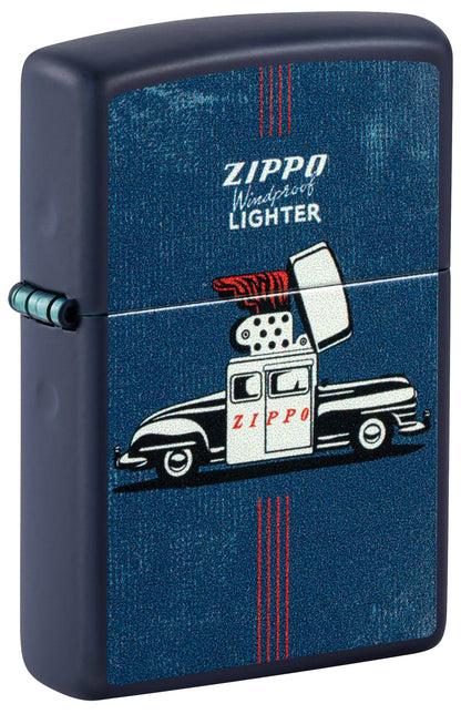 Motif voiture Zippo vintage