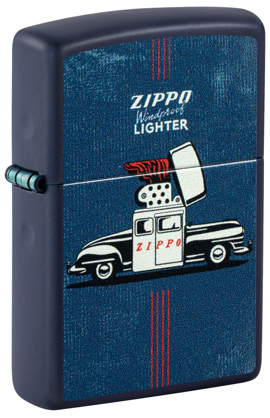 Motif voiture Zippo vintage