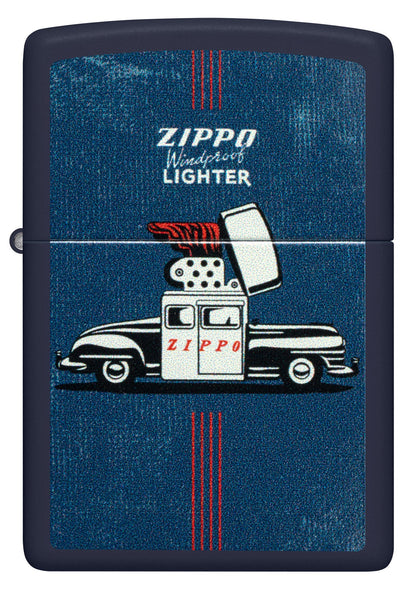 Motif voiture Zippo vintage