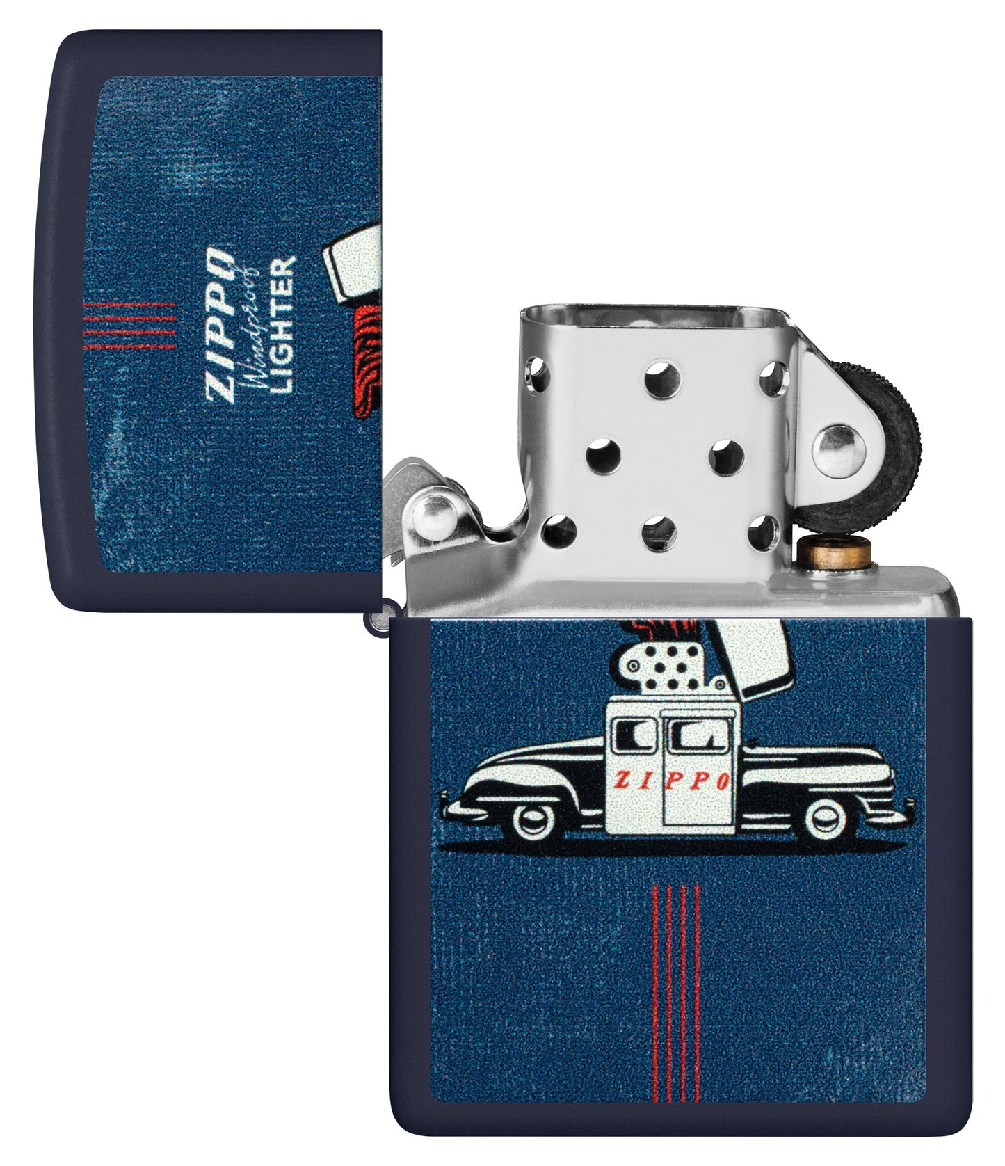 Motif voiture Zippo vintage