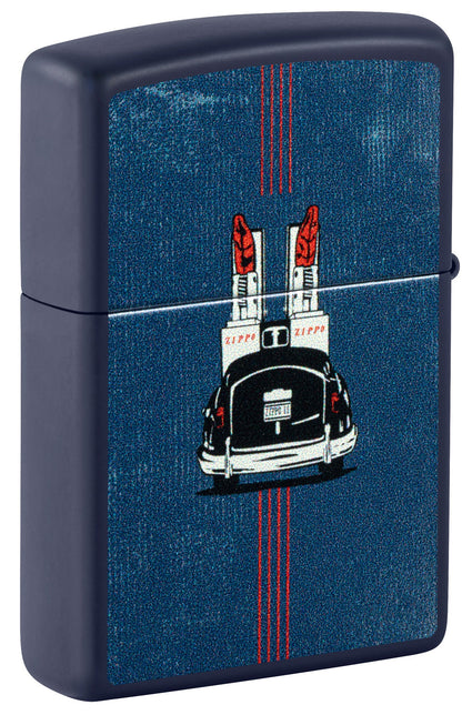 Motif voiture Zippo vintage