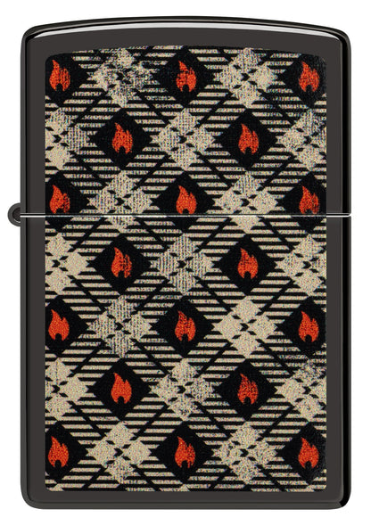 Motif Zippo tartan