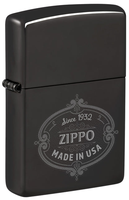 Motif plaque Zippo