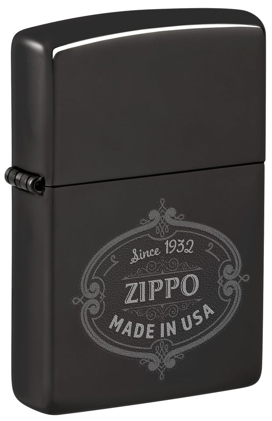 Motif plaque Zippo
