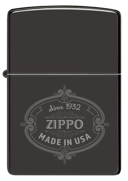 Motif plaque Zippo