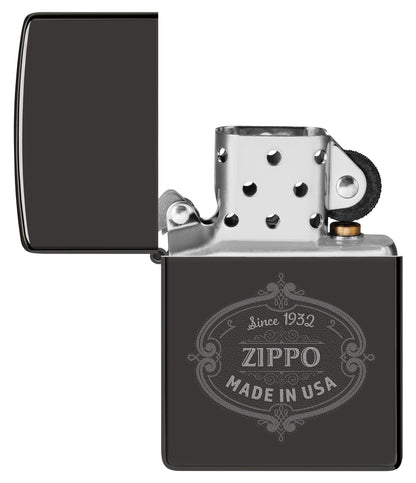 Motif plaque Zippo