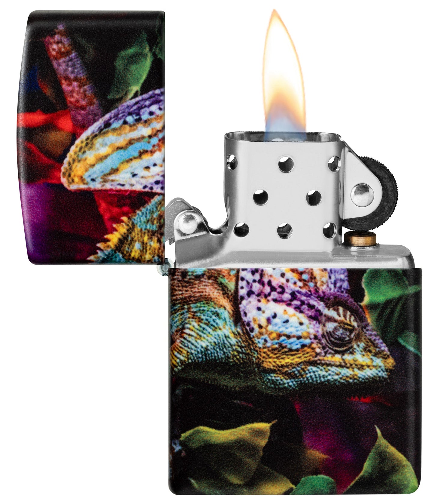 Motif caméléon