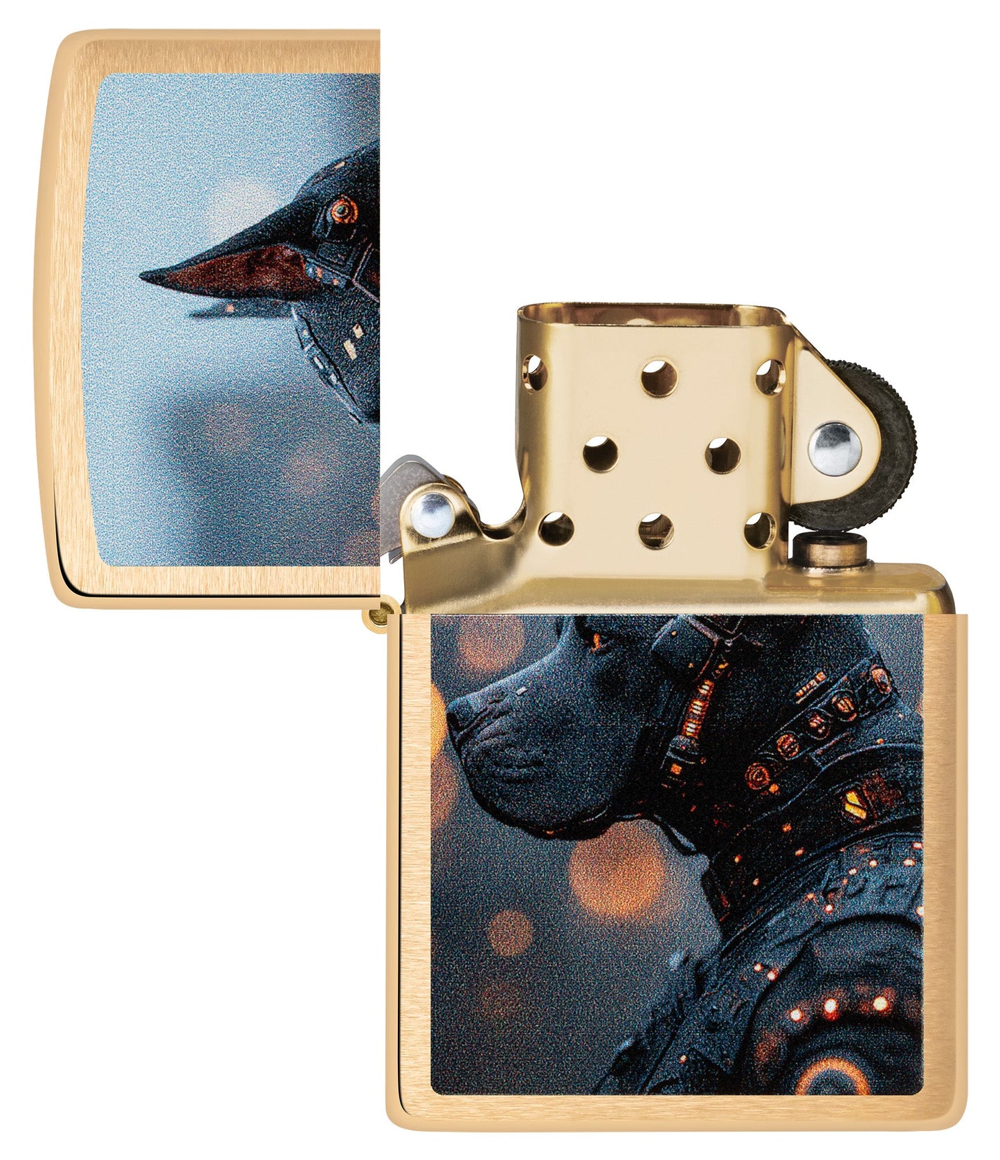 Motif chien robot