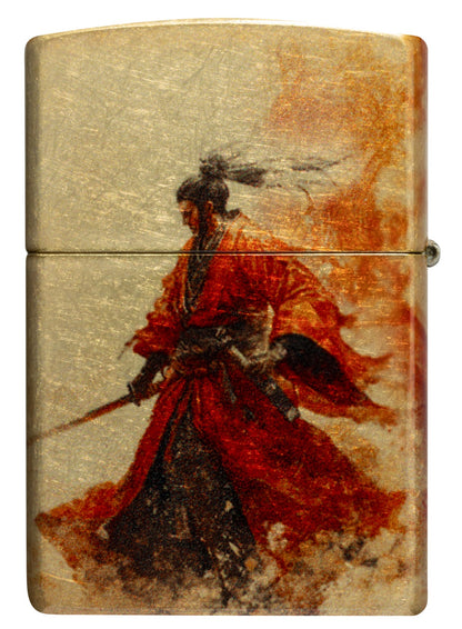 Motif dragon samouraï