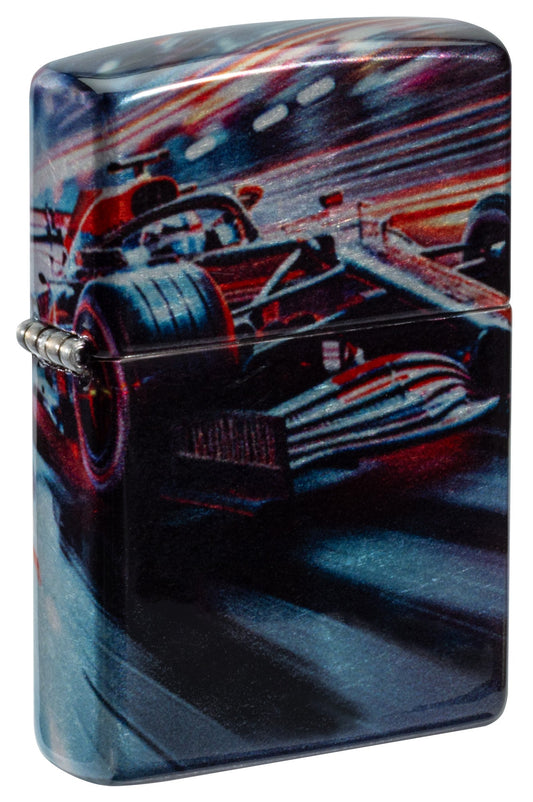 Motif voiture de course