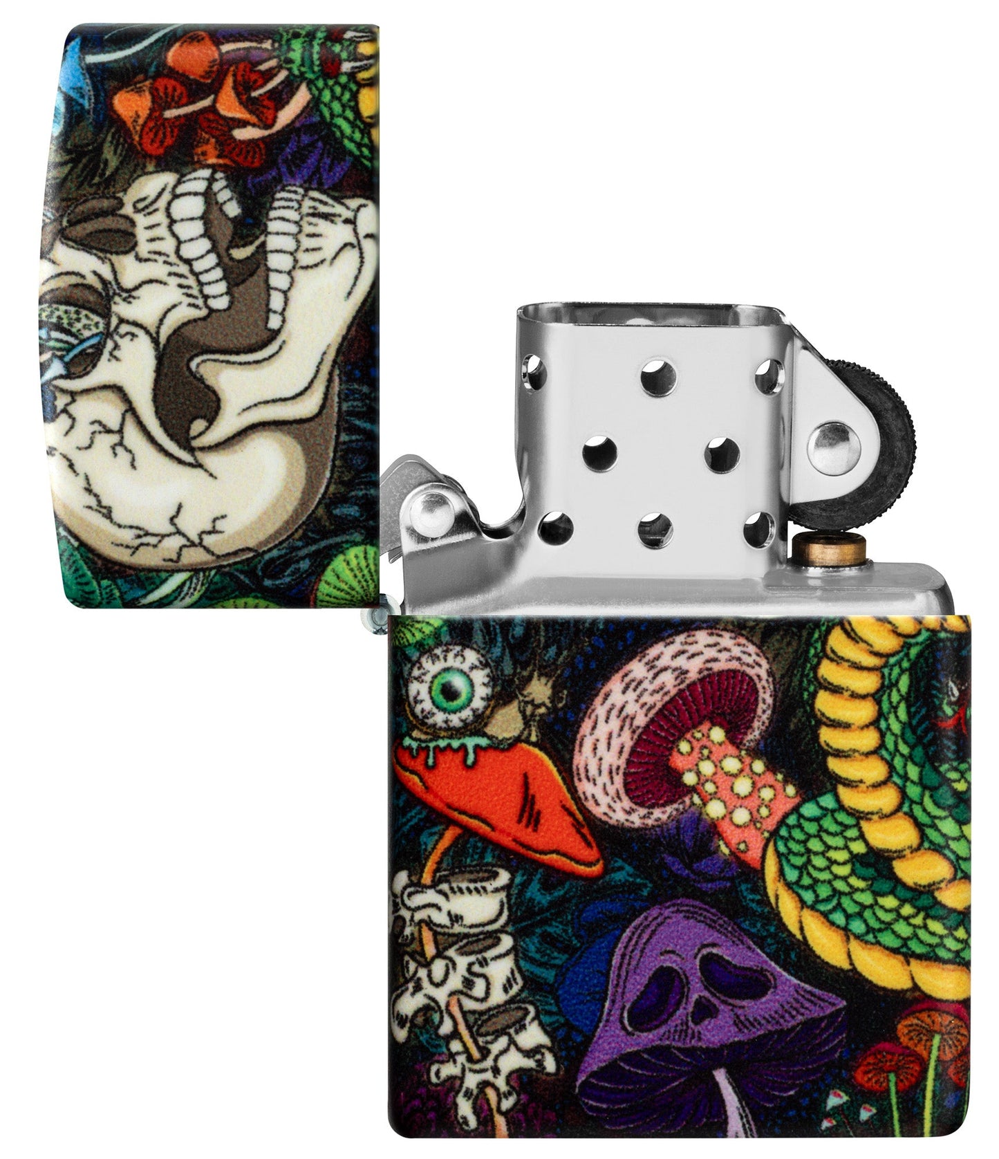 Motif squelette bourgeonnant