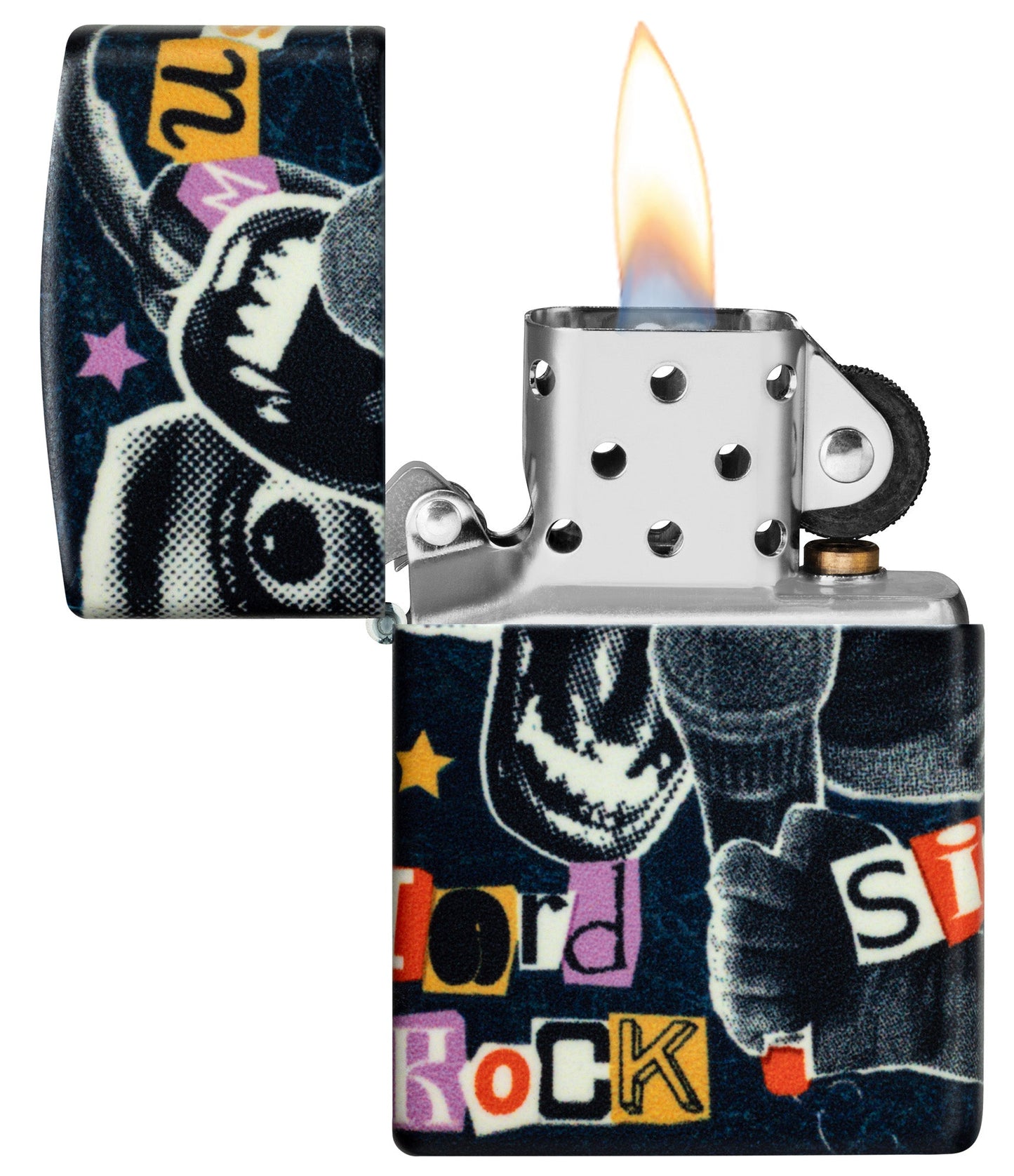 Motif collage groovy