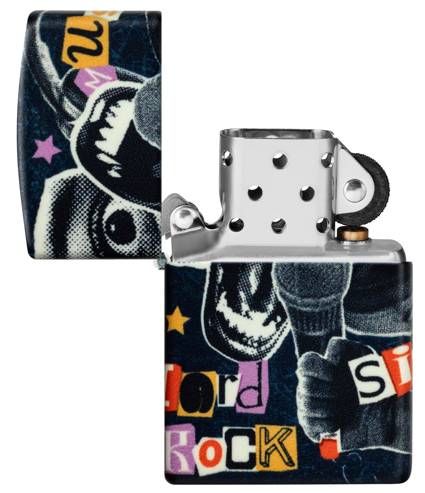 Motif collage groovy