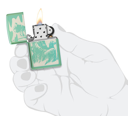 Motif chasse au canard