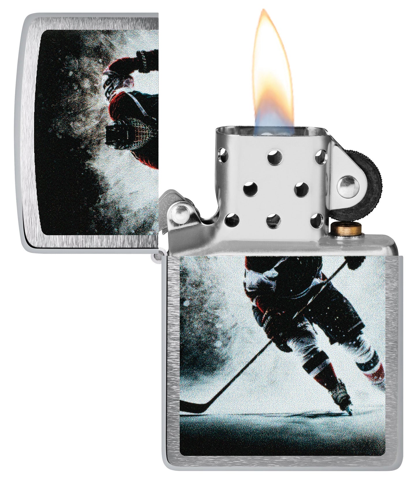 Motif joueur de hockey