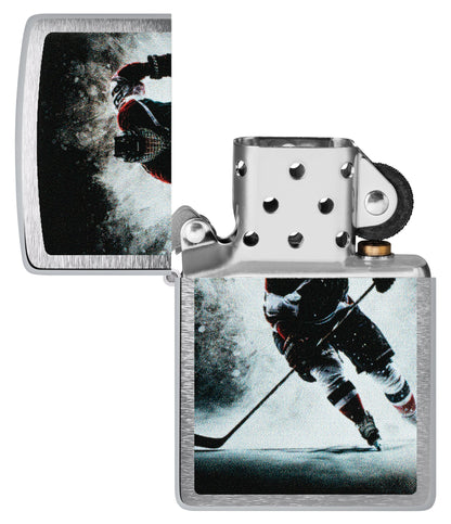 Motif joueur de hockey