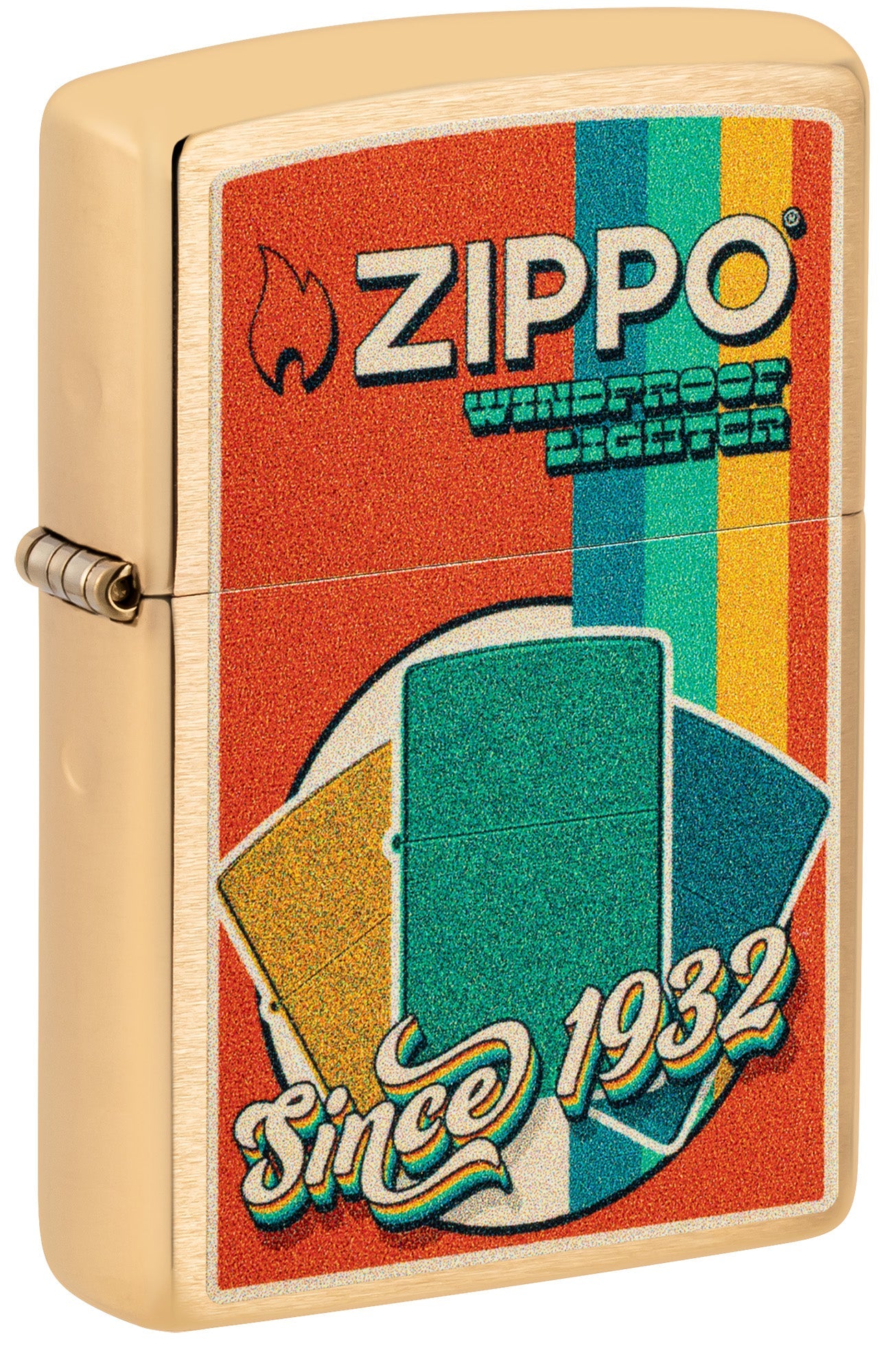 Motif échantillons de couleurs Zippo