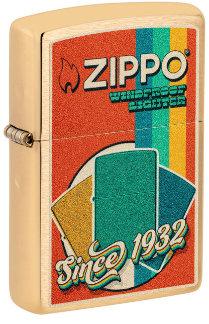 Motif échantillons de couleurs Zippo