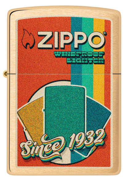 Motif échantillons de couleurs Zippo