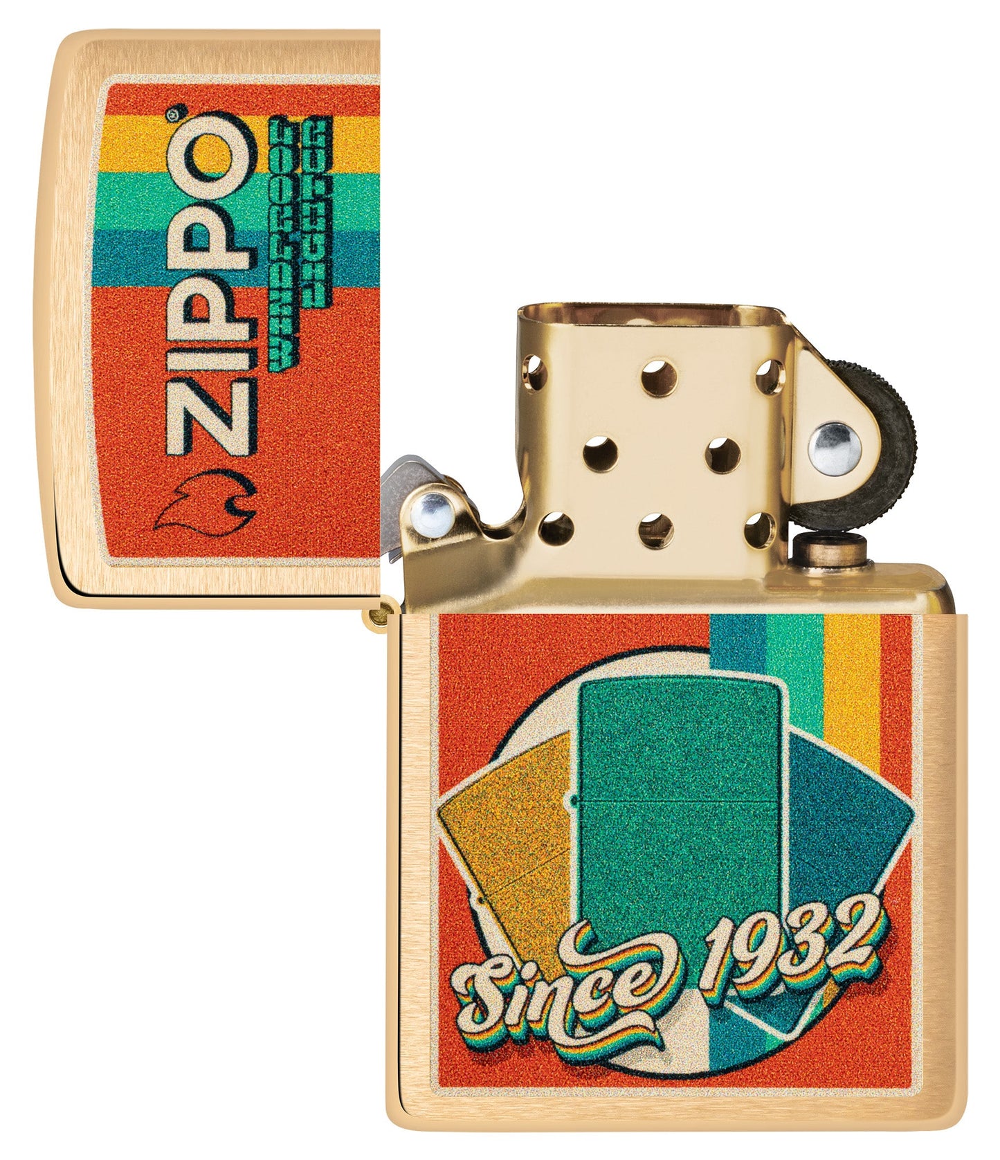 Motif échantillons de couleurs Zippo