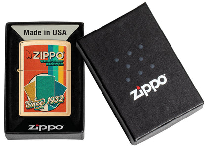 Motif échantillons de couleurs Zippo