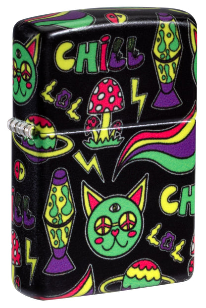 Motif détente phosphorescent