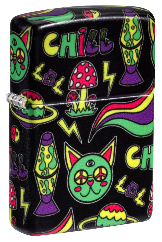 Motif détente phosphorescent