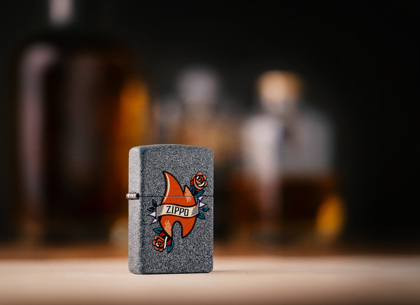 Modèle Tatouage flamme Zippo