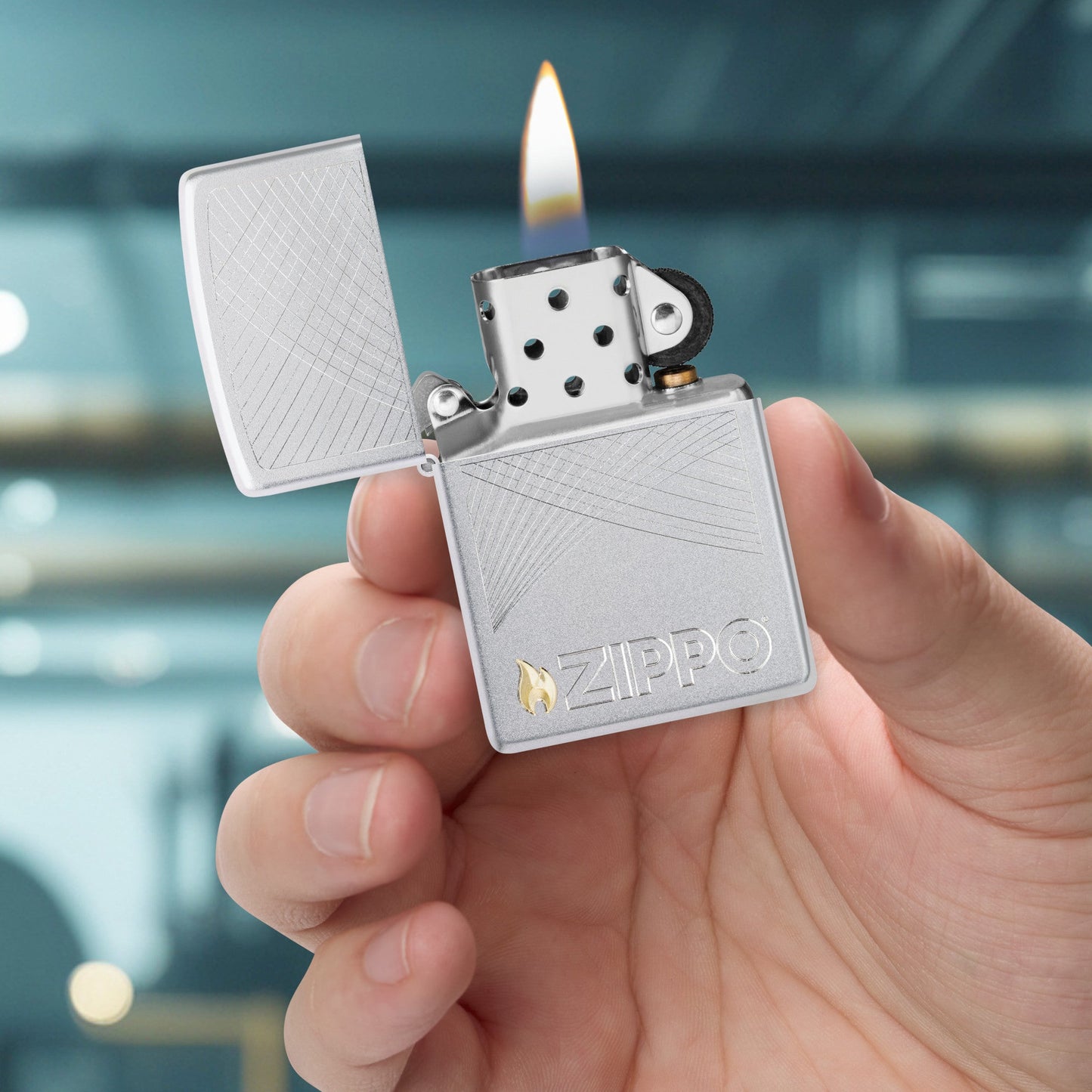 Modèle Zippo bicolore