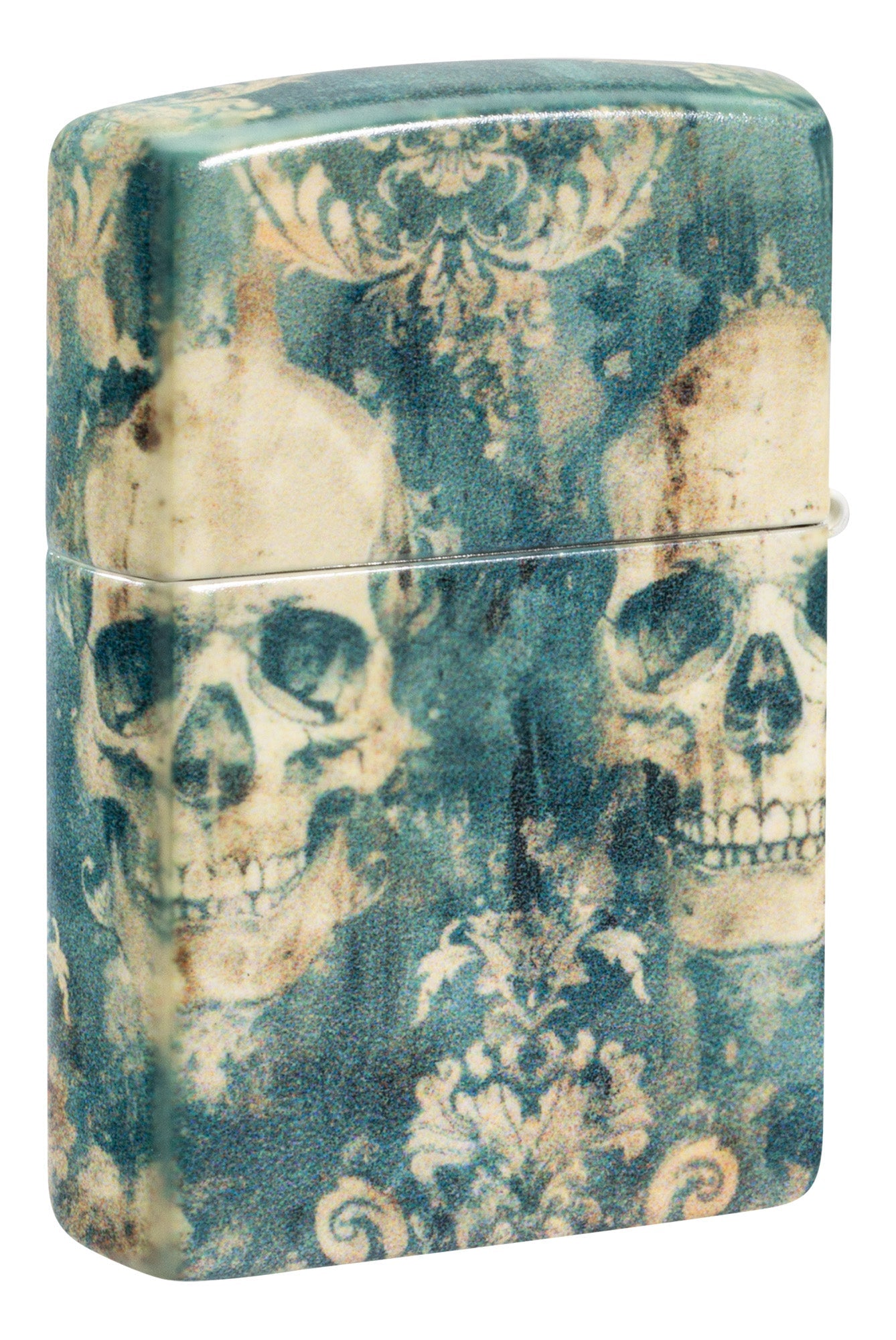 Modèle Tapisserie avec têtes de mort