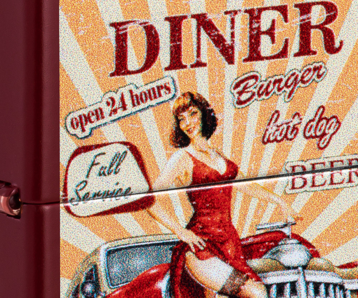 Modèle Diner vintage
