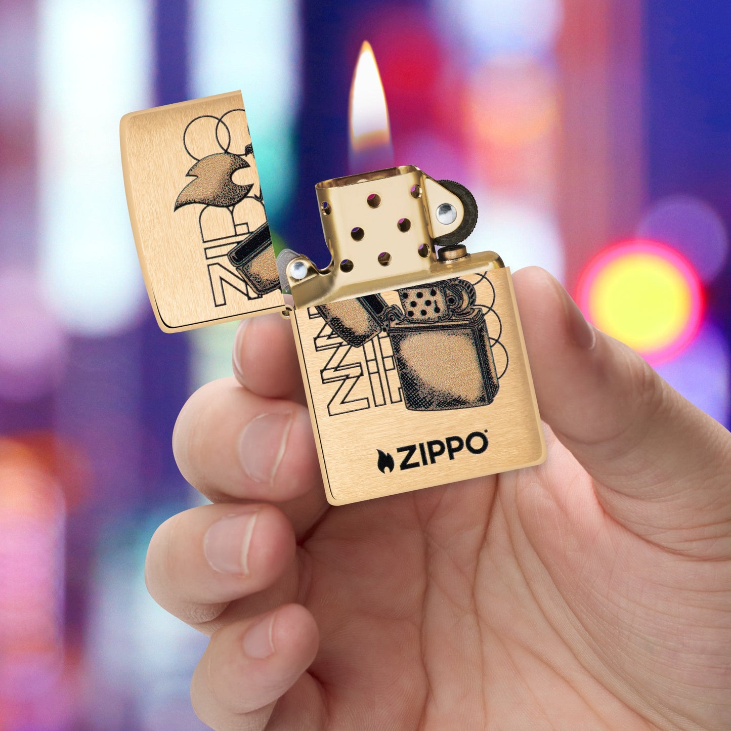 Modèle Dessin Zippo