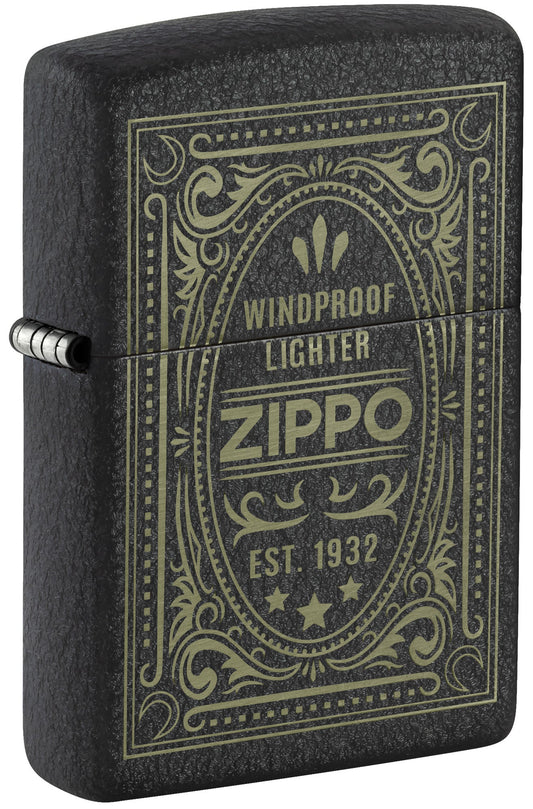 Modèle Étiquette Zippo