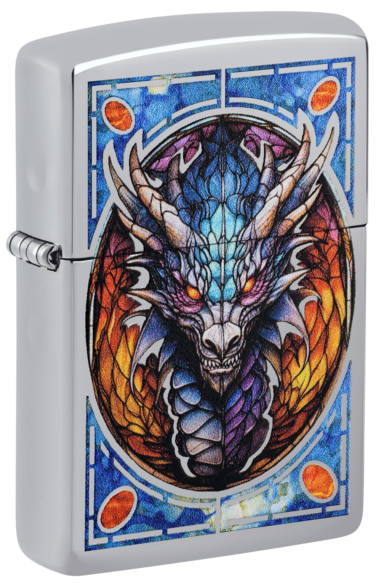Modèle Vitrail dragon