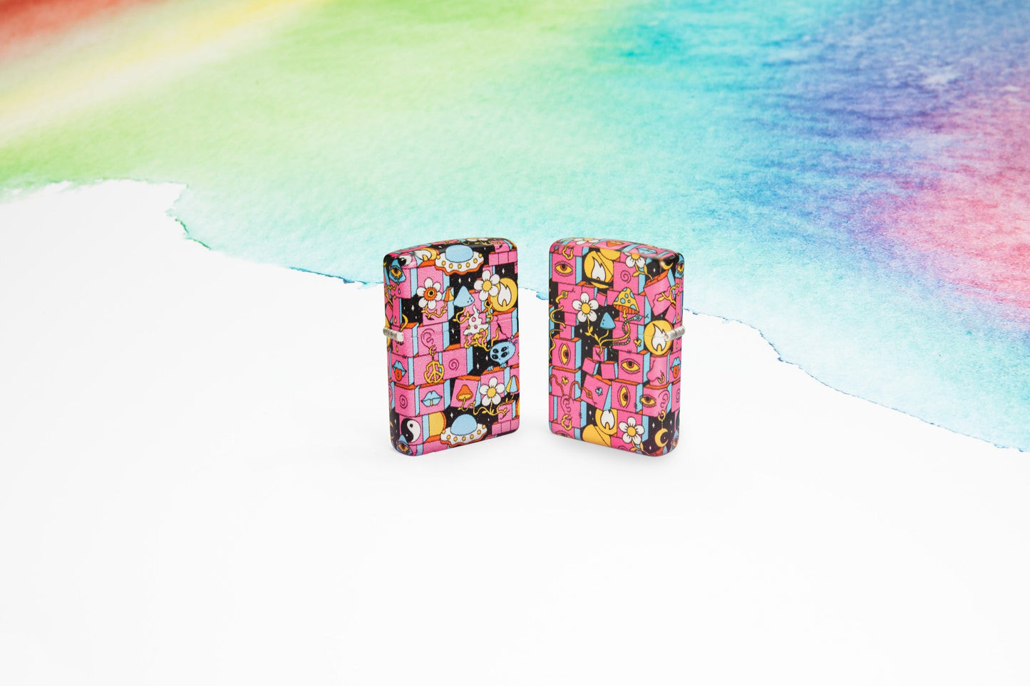 Abstract Zippo Design