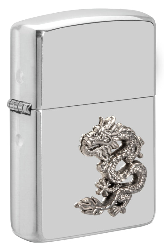 Armor® Chinese Dragon Sterling Silver Emblem